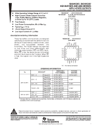 Datasheet SN54HC367FK manufacturer TI